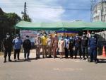 จุดบริการประชาชนช่วงเทศกาลปีใหม่ 2564 เทศบาลตำบลปราสาท